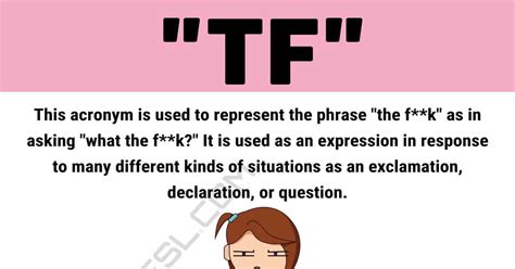 what does tf stand for.
